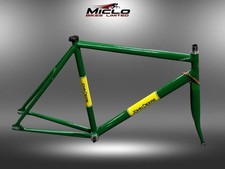 Custom Made Track Frameset Painted John Deere Size Medium 1inch Forks