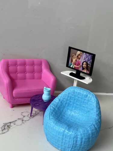 Barbie living room furniture - barbie,