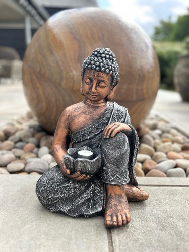 Large copper silver kneeling - copper,