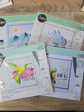 Sizzix Stencils 3 BN 1 USED