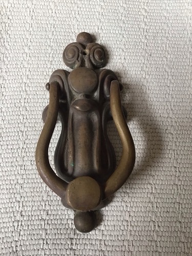 Vintage solid brass - , door