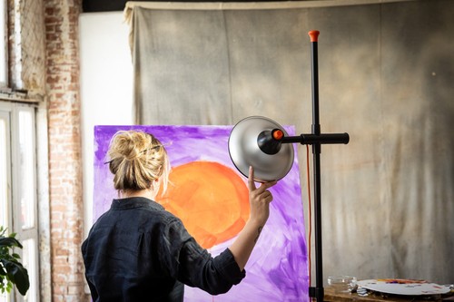 Daylight artist studio floor - studio,
