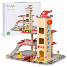 boppi Wooden Garage Carpark -
