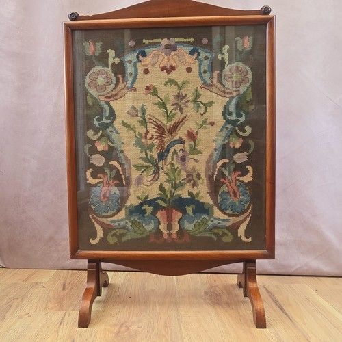 Large tapestry fire - fire, screen