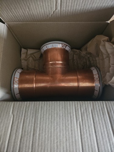 108mm mapress equal tee copper - mapress,