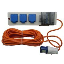 Camping Electric Hook Up Cable 15M (Campsite Mains Power Lead)