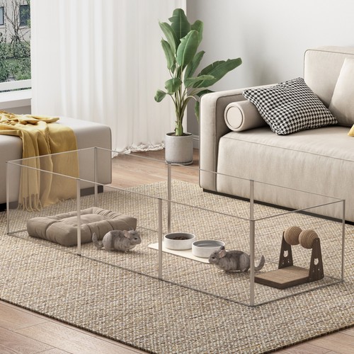 Xxl clear acrylic - clear, dog