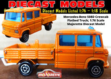 MERCEDES 508D CREW-CAB TRUCK