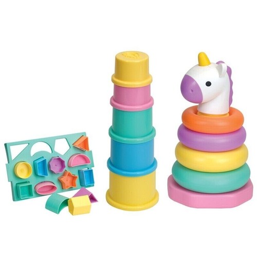 Baby unicorn gift - set, stacking