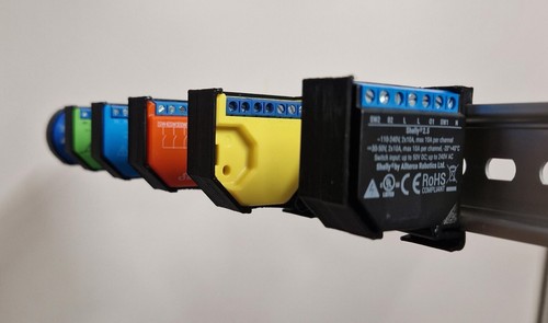 Shelly din rail mount multiple - mount,