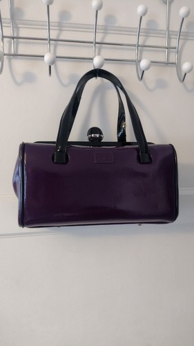 Lulu guinness purple patent - purple,