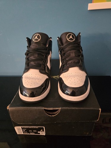 Nike air jordan mid black - air,