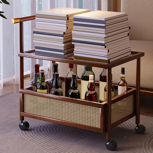 Small side table - small, rolling