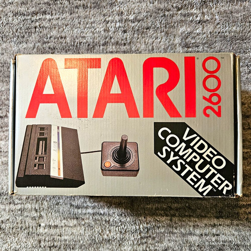 Boxed atari 2600 - boxed, junior