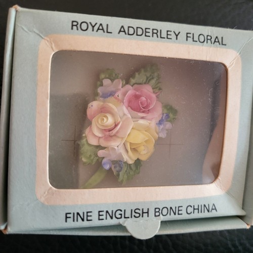 Bone china handmade brooch - china,