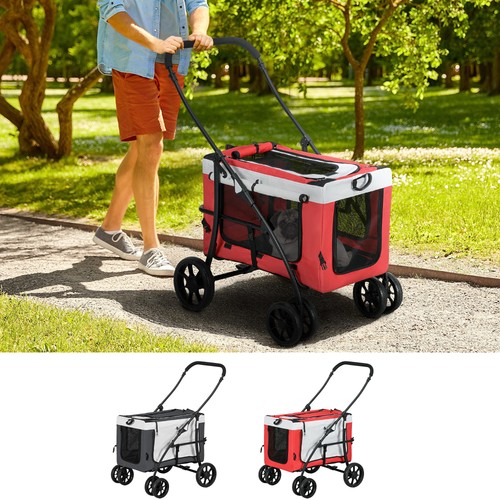 Pet stroller foldable - stroller,