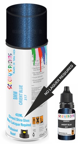Bmw orient blue 317 spray - orient,