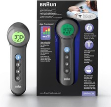 Braun BNT 400 3in1 No Touch Forehead Thermometer with Age Precision - Black