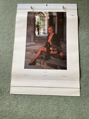 1982 vintage calendar - vintage, by