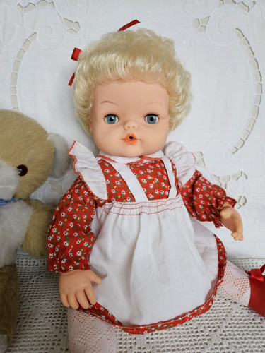 Palitoy tiny tears doll - palitoy, 1970
