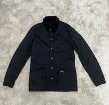 Mens Barbour liddesdale mens quilted jacket - black Size XS