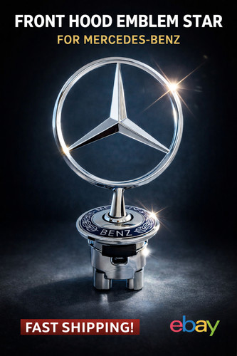 Mercedes benz hood star - mercedes,