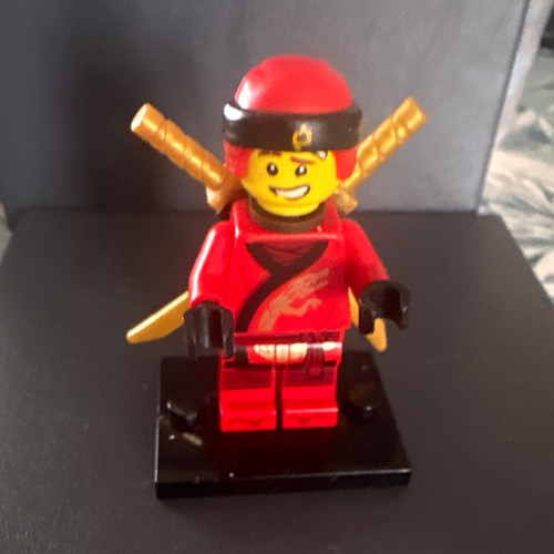 Lego minifigures red ninja - lego,