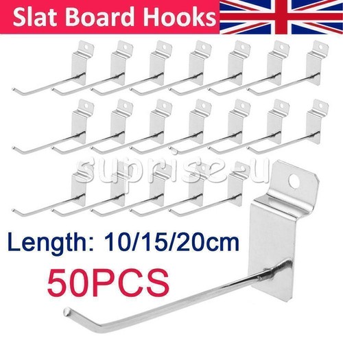 Pcs slatwall hooks - 50,