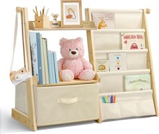 Kids Wooden Bookshelf & Toy
