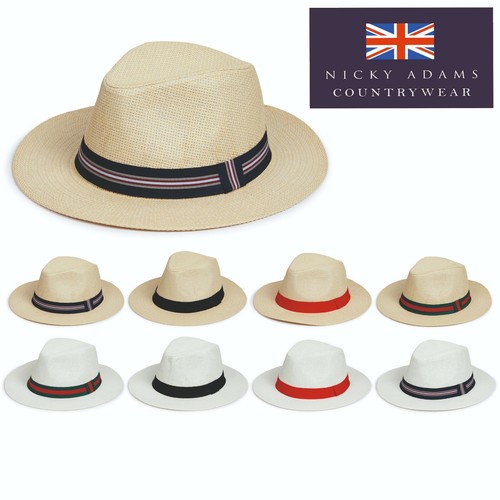 Mens panama sun hat gents - mens,