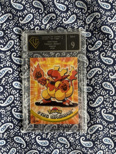 Magmar pokemon 2000 topps - pokemon,