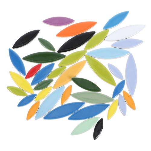 Broken glass pieces for crafts - glass,