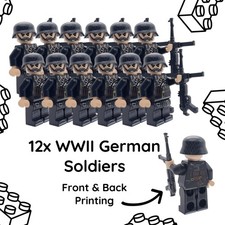 NONE LEGO WW2 ENEMY Soldiers -