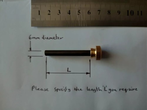 Ribber drive pin for circular - drive,