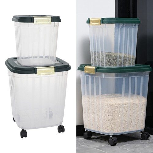 Airtight rice bin pet - airtight,