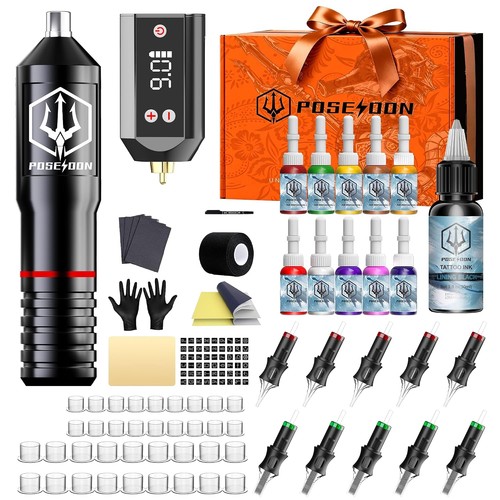 Poseidon wireless tattoo gun - poseidon,