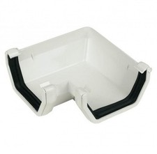 FLOPLAST 114mm Square Gutter