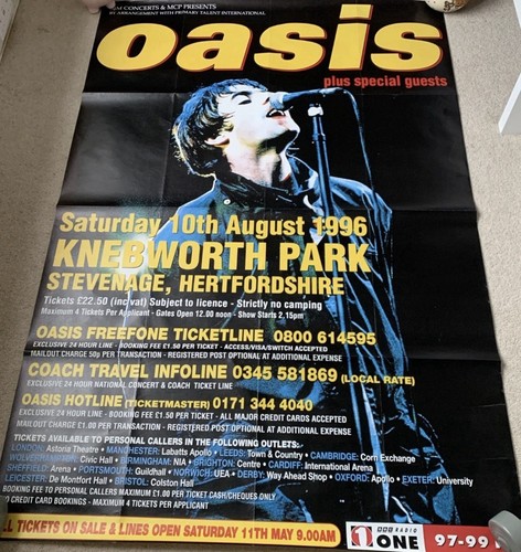 Oasis knebworth original - oasis,