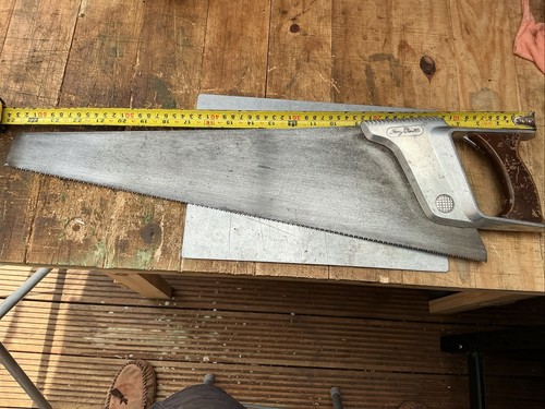 Vintage henry disston saw - henry,