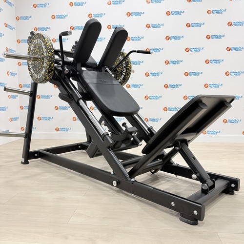 Plate loaded linear hack - plate, squat