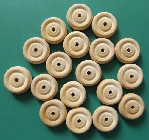 Wooden toy wheels - ,