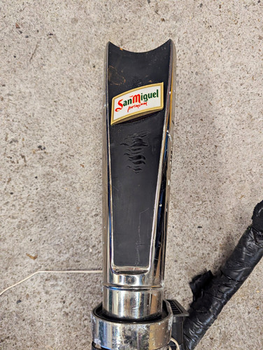 San miguel chrome bar beer - miguel,