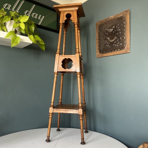 Antique french oak - french, jardiniere
