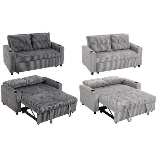 Homcom click clack sofa - click,