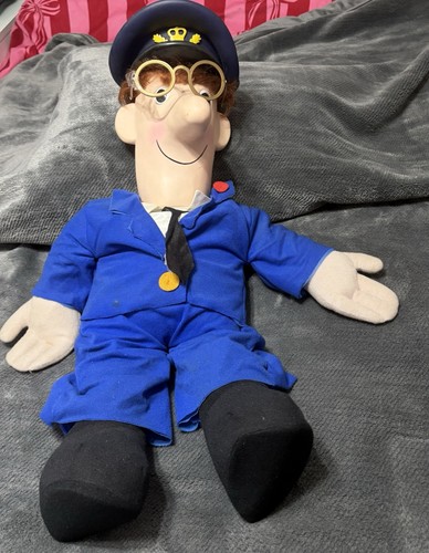 Vintage telitoy large postman - vintage,