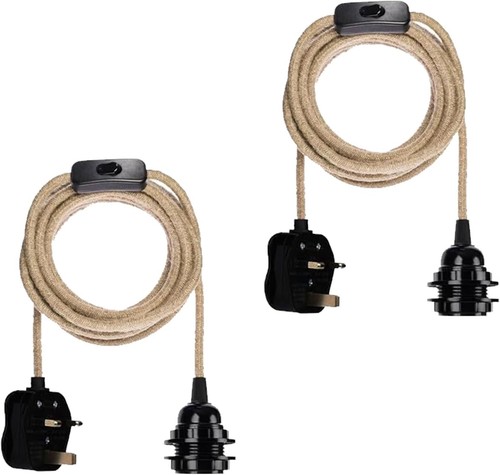Plug pendant lamp fabric - plug,