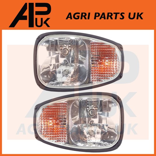 Pair front headlights - pair,