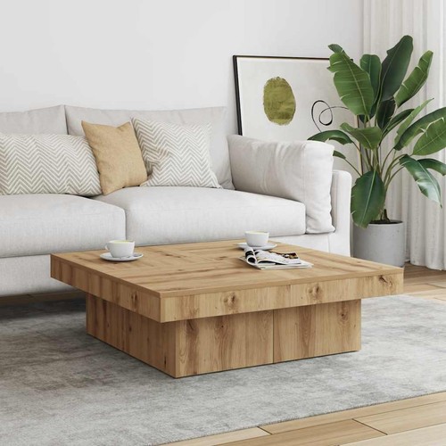 Modern wooden square living - modern,