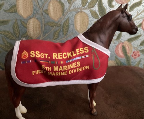 Breyer sergeant reckless model - breyer,