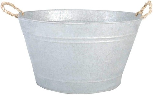 Fallen fruits old zinc - zinc, tub